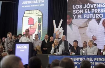 La foto de unidad del PJ bonaerense La foto de unidad del PJ bonaerense