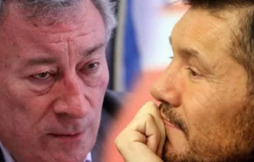 Tinelli y Segura se blanquearon todo Tinelli y Segura se blanquearon todo