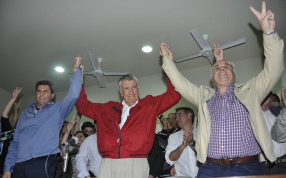 Por la boleta única, Gioja le contestó a Basualdo con un desafío Por la boleta única, Gioja le contestó a Basualdo con un desafío