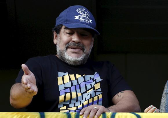 Maradona, duro contra Platini Maradona, duro contra Platini