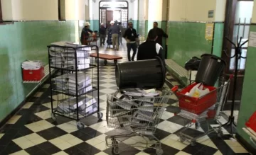 Mudaron parte del Rawson y el lunes funcionará todo Mudaron parte del Rawson y el lunes funcionará todo