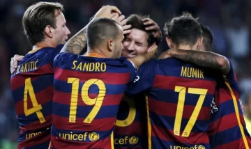 Con goles de Messi Barcelona no para Con goles de Messi Barcelona no para