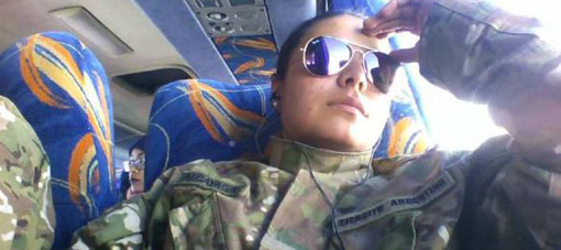 La familia de María Eugenia Alcayaga dice que la joven no se fue por voluntad propia La familia de María Eugenia Alcayaga dice que la joven no se fue por voluntad propia