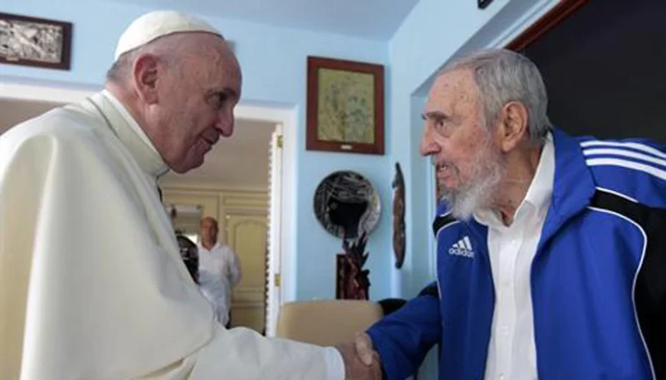Histórico encuentro entre Francisco y Fidel Castro Histórico encuentro entre Francisco y Fidel Castro