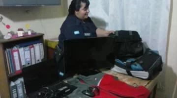 Apresado en pleno saqueo Apresado en pleno saqueo