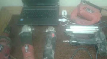 Lo atrapan con el botín de un robo Lo atrapan con el botín de un robo