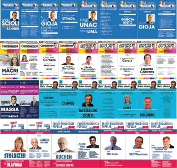 Para el 25, tres boletas cortas y cambios en fotos Para el 25, tres boletas cortas y cambios en fotos