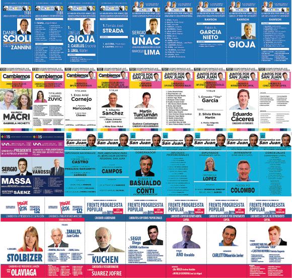 Para el 25, tres boletas cortas y cambios en fotos Para el 25, tres boletas cortas y cambios en fotos