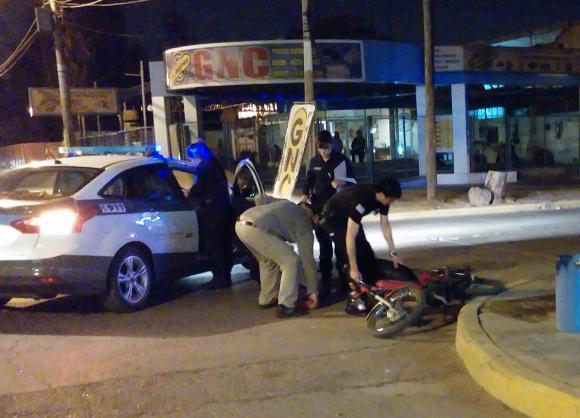 Madre e hija heridas en choque Madre e hija heridas en choque