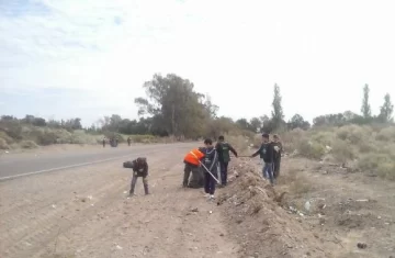 Limpieza en Sarmiento Limpieza en Sarmiento