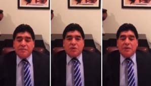 Maradona trabajará para la corona británica y le envió sus respetos Maradona trabajará para la corona británica y le envió sus respetos