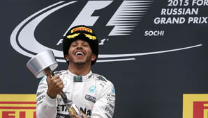 Lewis Hamilton, a un paso de su tercer título tras ganar en Sochi Lewis Hamilton, a un paso de su tercer título tras ganar en Sochi