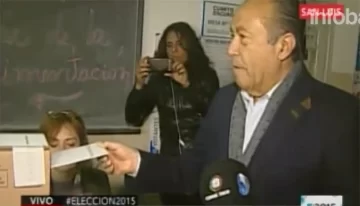 Rodríguez Saá madrugó: “Vamos a hacer una buena elección” Rodríguez Saá madrugó: “Vamos a hacer una buena elección”
