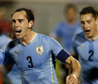 Uruguay derrotó a Colombia y manda Uruguay derrotó a Colombia y manda