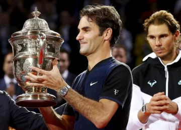 Federer, campeón al derrotar a Rafa Nadal Federer, campeón al derrotar a Rafa Nadal