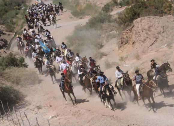 Varias cabalgatas por la bendición de Cura Brochero Varias cabalgatas por la bendición de Cura Brochero