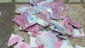 Una anciana rompió casi un millón de euros antes de morir Una anciana rompió casi un millón de euros antes de morir