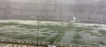 Suspendieron el Argentina-Brasil por la lluvia y se juega mañana a las 21 Suspendieron el Argentina-Brasil por la lluvia y se juega mañana a las 21