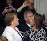 Las delegaciones extranjeras presentes Las delegaciones extranjeras presentes