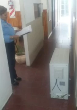 Recuperan equipo de aire Recuperan equipo de aire