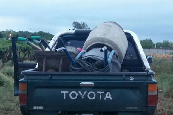 Frustran robo de herramientas Frustran robo de herramientas