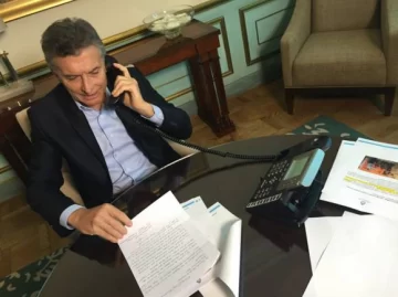 Macri sorprendió con llamados telefónicos Macri sorprendió con llamados telefónicos