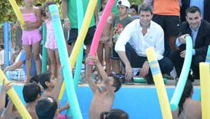 Con 15 mil chicos, puntapié inicial a las colonias Con 15 mil chicos, puntapié inicial a las colonias