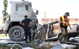 El padre de una policía se mató al chocar en la Ruta 20 El padre de una policía se mató al chocar en la Ruta 20