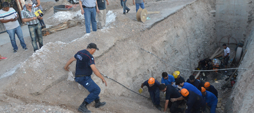 Murió uno de los obreros que se intoxicó cuando soldaba un caño cloacal Murió uno de los obreros que se intoxicó cuando soldaba un caño cloacal