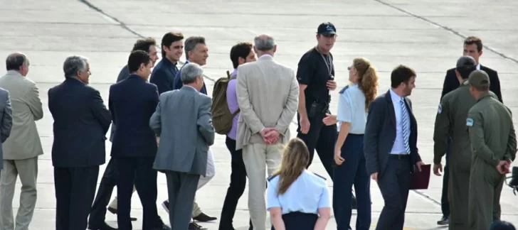 Llegó Mauricio Macri a San Juan, en su primera visita como presidente Llegó Mauricio Macri a San Juan, en su primera visita como presidente