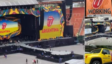 Todo listo para que los Rolling Stones se presenten en La Plata Todo listo para que los Rolling Stones se presenten en La Plata