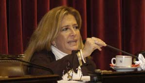 La sanjuanina Riofrío, la que más ‘peros’ le puso a que Del Sel fuera embajador La sanjuanina Riofrío, la que más ‘peros’ le puso a que Del Sel fuera embajador