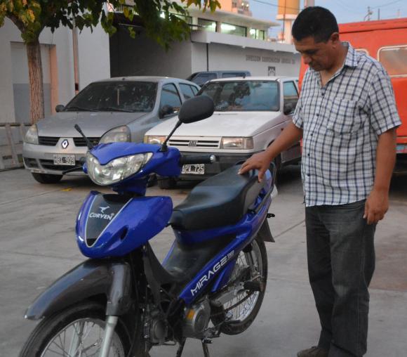 Cae por arrebato y robo de una moto Cae por arrebato y robo de una moto