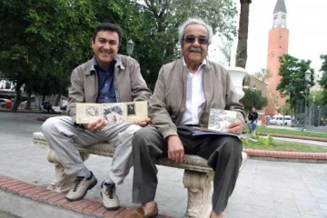 Padre e hijo en un disco Padre e hijo en un disco