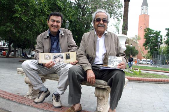 Padre e hijo en un disco Padre e hijo en un disco