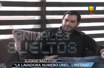 Elaskar apunta a Cristina: ‘es la principal lavadora’ Elaskar apunta a Cristina: ‘es la principal lavadora’