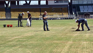 Prohíben sacarle fotos al campo de juego del Kempes Prohíben sacarle fotos al campo de juego del Kempes