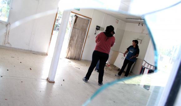 En un mes arreglarán el CIC que rompieron En un mes arreglarán el CIC que rompieron