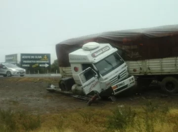 Un camionero herido en ruta 40 Un camionero herido en ruta 40