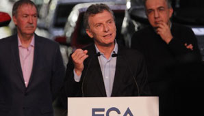 Macri anunció una inversión de U$S 500 millones en Fiat Macri anunció una inversión de U$S 500 millones en Fiat