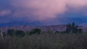 Ya llegó el Zonda a los departamentos cordilleranos Ya llegó el Zonda a los departamentos cordilleranos