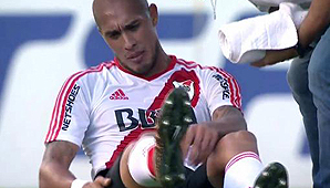 Maidana no se recuperó y River lo descartó para ir a Brasil Maidana no se recuperó y River lo descartó para ir a Brasil