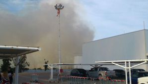 Dos dotaciones de Bomberos trabajaron para controlar un gran incendio de pastizales Dos dotaciones de Bomberos trabajaron para controlar un gran incendio de pastizales