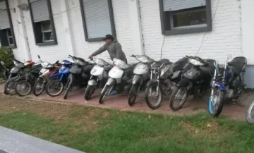 Caen 2 sujetos con 23 motos robadas Caen 2 sujetos con 23 motos robadas