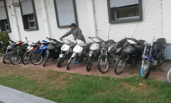 Caen 2 sujetos con 23 motos robadas Caen 2 sujetos con 23 motos robadas