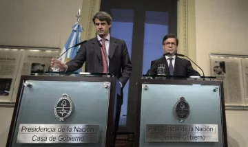 Dos ministros de Macri, en San Juan por el túnel Dos ministros de Macri, en San Juan por el túnel