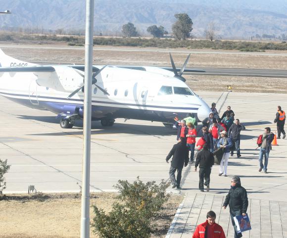 El aeropuerto arreglado tendrá vuelos a Chile El aeropuerto arreglado tendrá vuelos a Chile