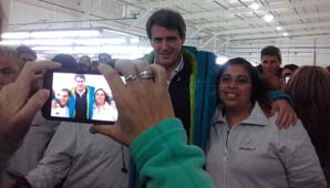 A pura selfie en Ansilta A pura selfie en Ansilta