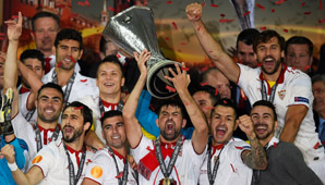 El Sevilla conquistó por tercera vez consecutiva la Europa League El Sevilla conquistó por tercera vez consecutiva la Europa League