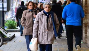 Mañana gélida: la sensación térmica es de casi -4° Mañana gélida: la sensación térmica es de casi -4°